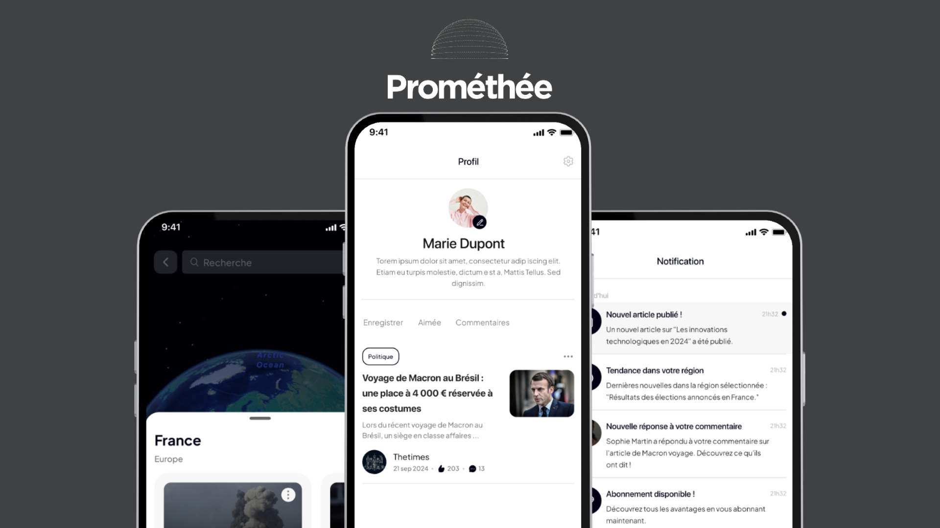 Project image for Prométhée